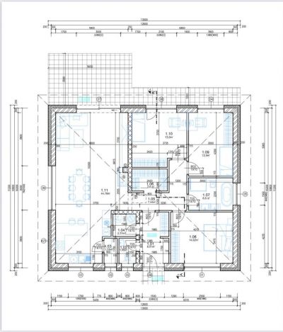 FOX * 4 izbový rodinný dom typ / Bungalov / v štádiu HOLODOM * pozemok 570 m2 * Šúrovce - 24