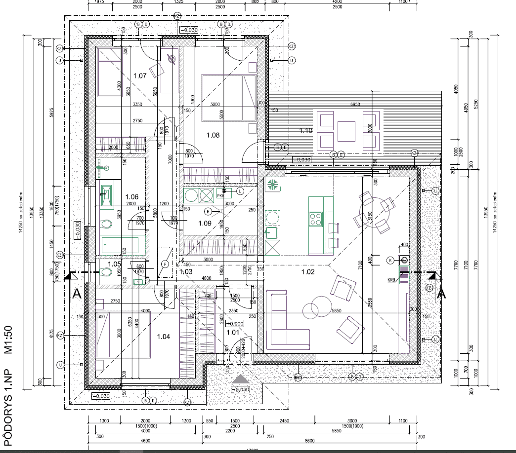 FOX - NOVOSTAVBY RD s exkluzívnym výhľadom * Smolenice * rezidenčná lokalita * pozemok 524 m2 - 24