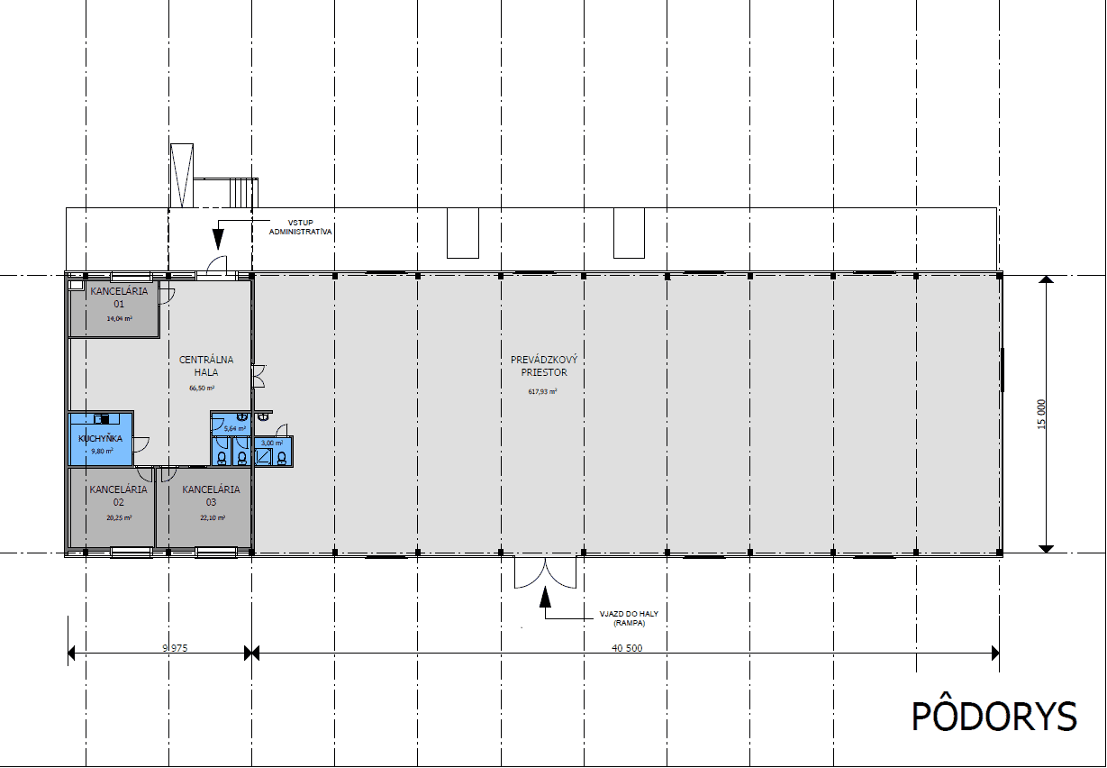 FOX - PRENÁJOM * skladová hala s kanceláriou * Nitrianska ul. * výborná lokalita - 5