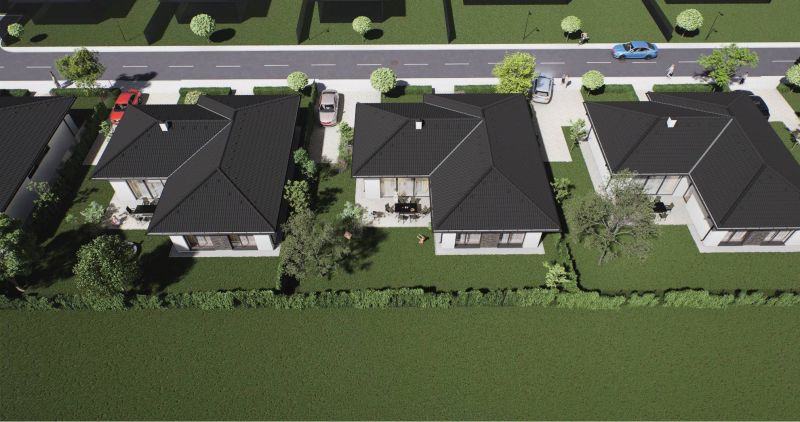 FOX - NOVOSTAVBY RD s exkluzívnym výhľadom * Smolenice * rezidenčná lokalita * pozemok 524 m2 - 18