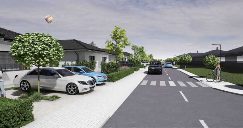 FOX - NOVOSTAVBY RD s exkluzívnym výhľadom * Smolenice * rezidenčná lokalita * pozemok 524 m2 - 19