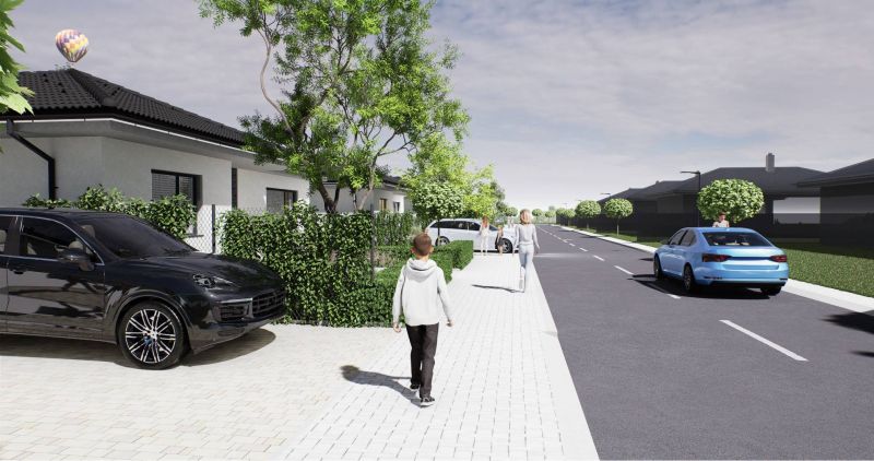 FOX - NOVOSTAVBY RD s exkluzívnym výhľadom * Smolenice * rezidenčná lokalita * pozemok 524 m2 - 27