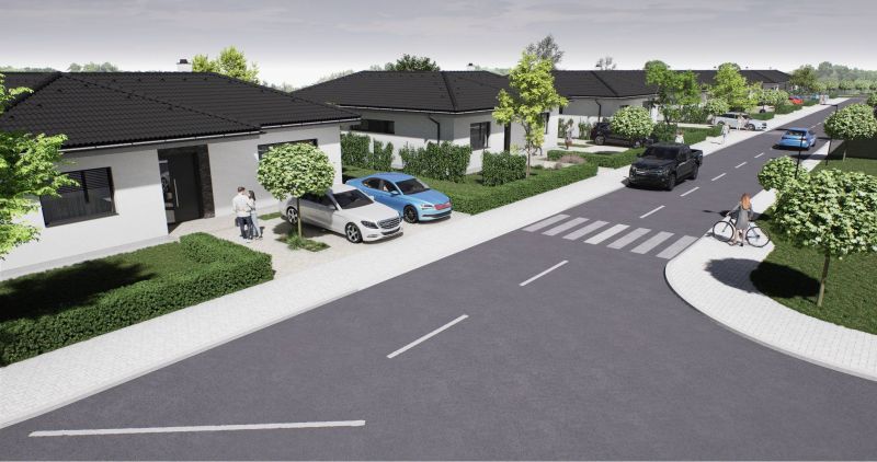 FOX - NOVOSTAVBY RD s exkluzívnym výhľadom * Smolenice * rezidenčná lokalita * pozemok 524 m2 - 28