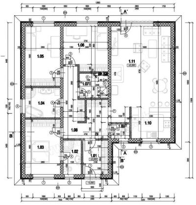 FOX - REZERVOVANÉ * 4 izbový rodinný dom * Za traťou * novostavba s pozemkom 550 m2 - 10