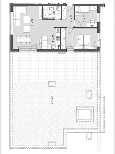 FOX - 3 izbový byt * NOVOSTAVBA * MIKO * terasa o výmere až 130 m2 * parkovacie miesto v cene - 1