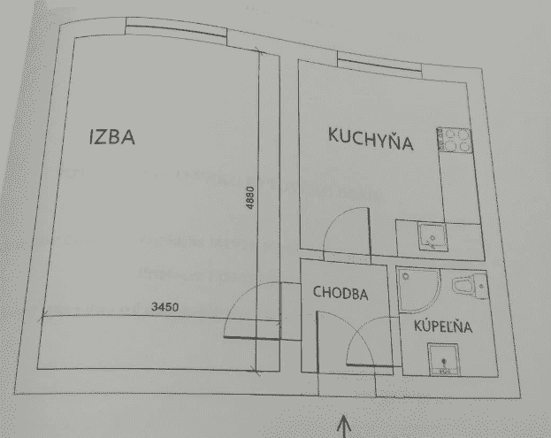 FOX - 1 izbový byt * Zvolen * Pribinova ul. * zrekonštruovaný * vlastné parkovacie miesto - 6